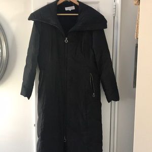 Calvin Klein ankle length puffer coat